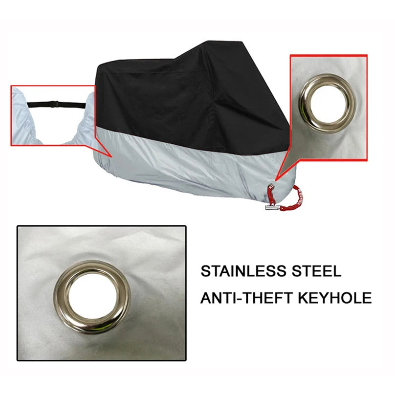 Telo Coprimoto da Esterno Resistente e Impermeabile – Copertura Protettiva Integrale Anti-UV, Pioggia e Polvere