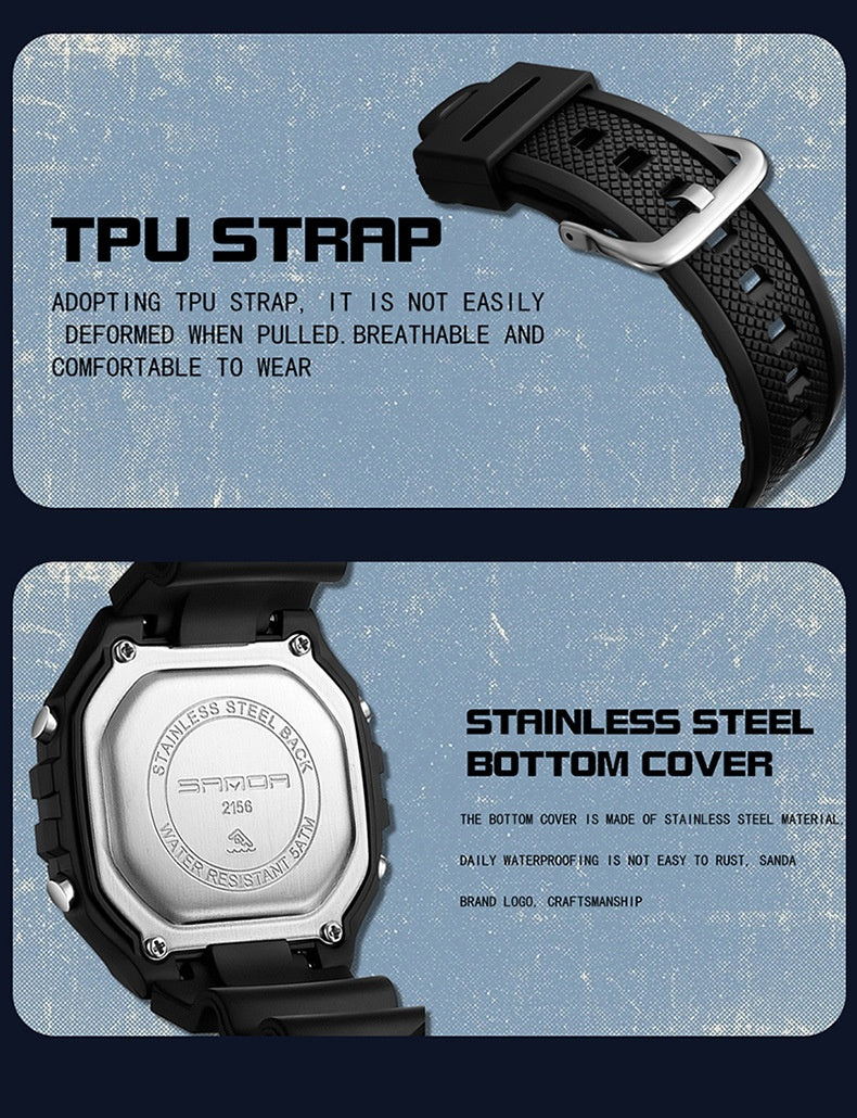 Orologio elettronico sportivo  per ragazzi