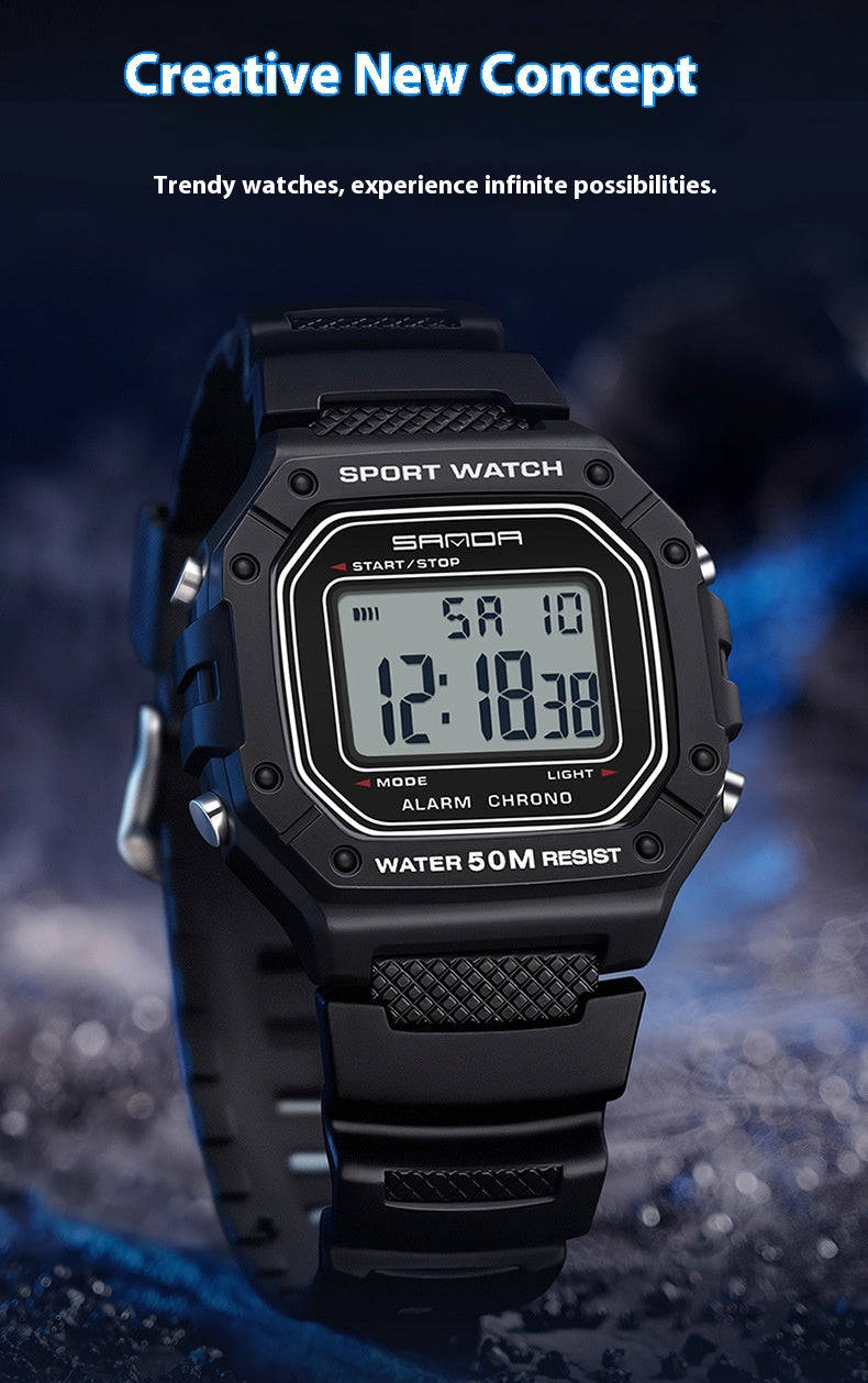 Orologio elettronico sportivo  per ragazzi