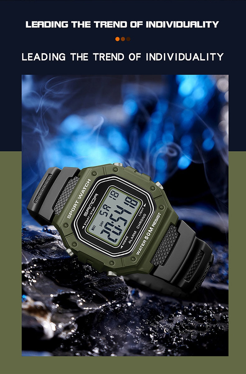 Orologio elettronico sportivo  per ragazzi
